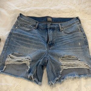 Soho NY&Co high rise Jean shorts